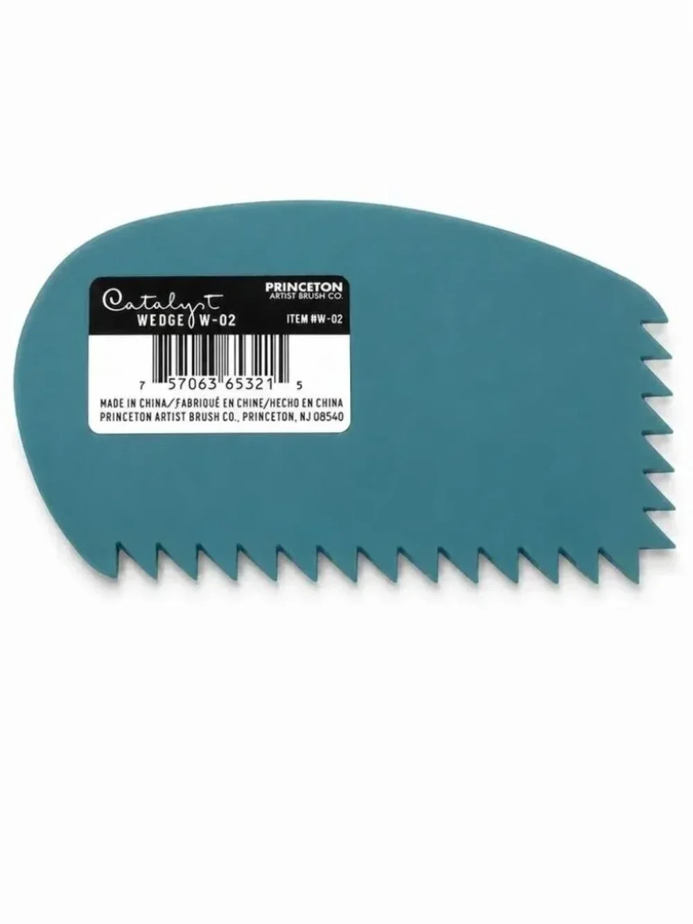 Princeton Catalyst Silicone Wedge W-02 Frosting Comb Cake Decorating Tool